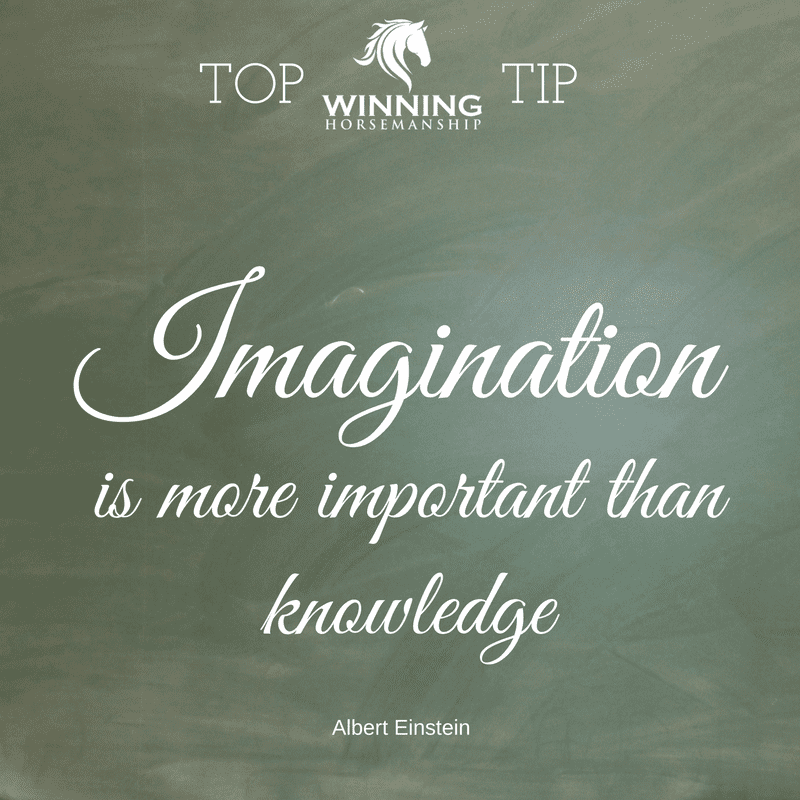 Tip: Imagination is more important than knowledge